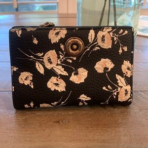 NWT, Ralph Lauren floral/ black Man made materials